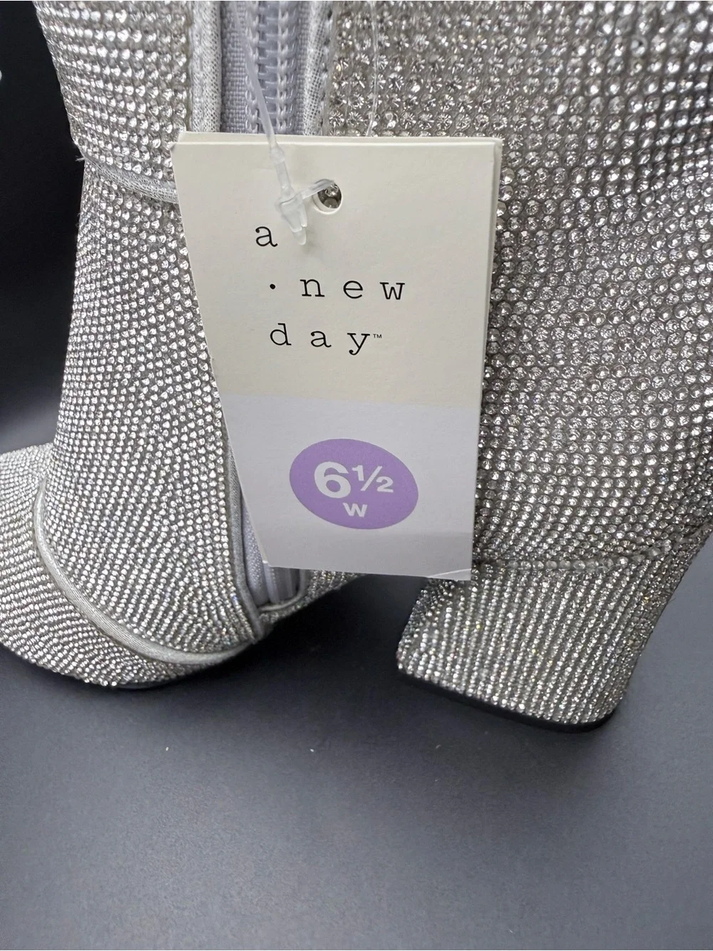 a new day sparkling rhinestone